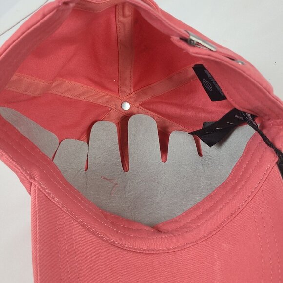 Harley Davison Motorcycles Hat Cap Women's  Wounded Warrior Project Salmon NWT - Picture 7 of 8